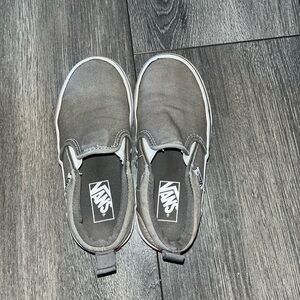 Vans Kids Slip-On Sneakers - Charcoal